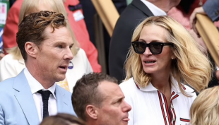 julia roberts assiste alla finale di wimbledon alcaraz djokovic