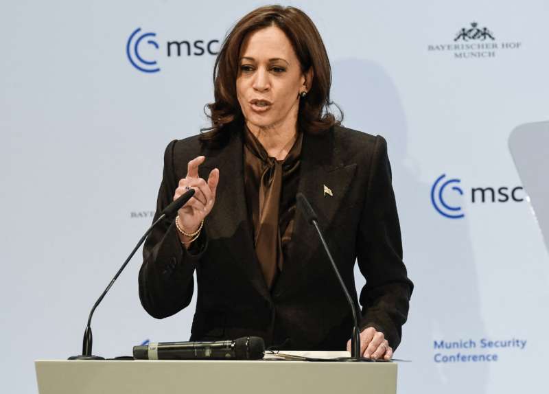 KAMALA HARRIS ALLA CONFERENZA PER LA SICUREZZA DI MONACO