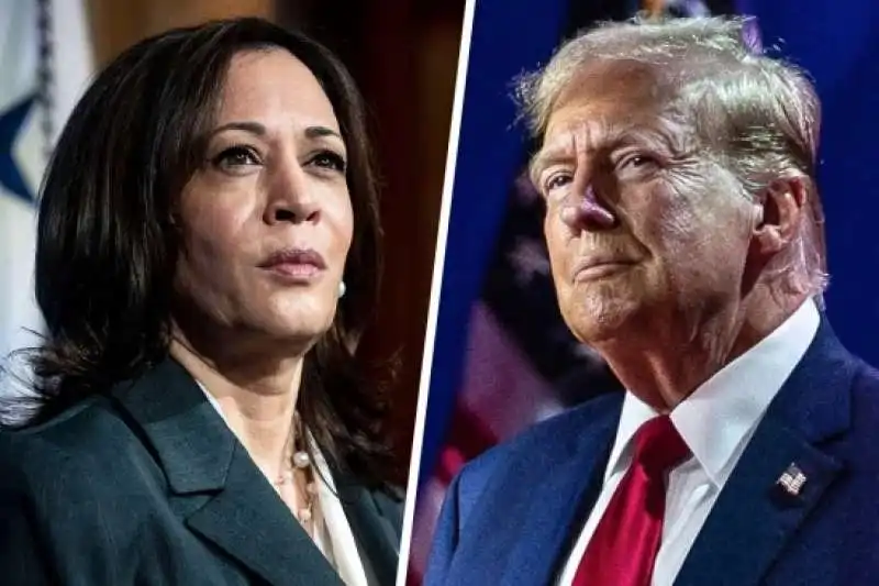 KAMALA HARRIS DONALD TRUMP 