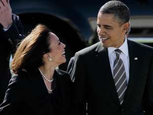 KAMALA HARRIS E BARACK OBAMA