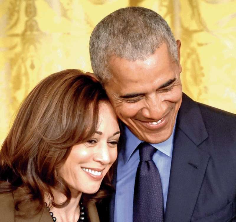 KAMALA HARRIS E BARACK OBAMA