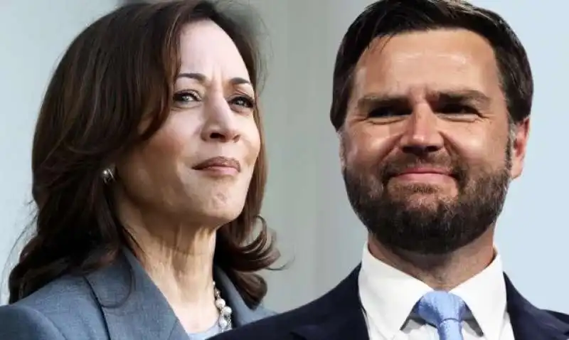 KAMALA HARRIS E JD VANCE 