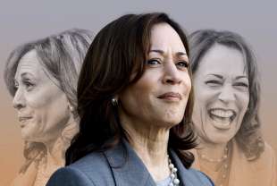 KAMALA HARRIS - ILLUSTRAZIONE DI SLATE