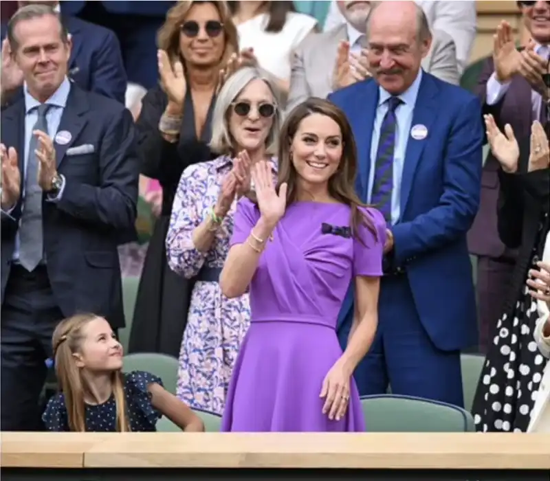 kate middleton a wimbledon