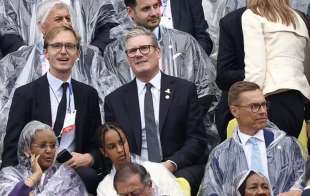 keir starmer alla cerimonia d apertura delle olimpiadi di parigi 2024