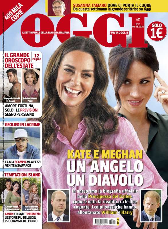 LA COPERTINA DI OGGI DELL'8 AGOSTO 2024