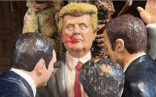 la statuina dell attentato a donald trump a san gregorio armeno