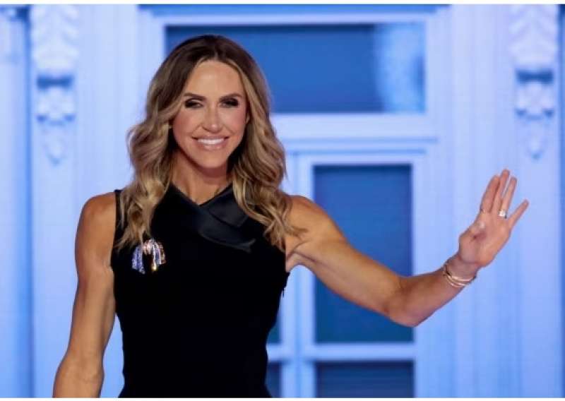 lara trump - convention repubblicana a milwaukee