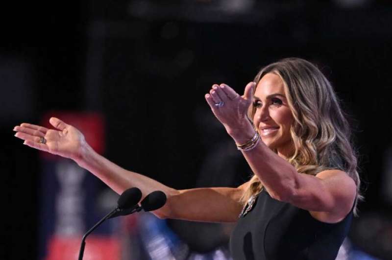 lara trump - convention repubblicana a milwaukee