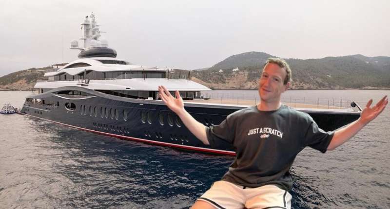 lo yacht di mark zuckerberg