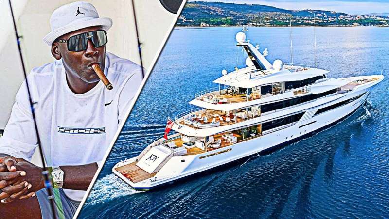 lo yacht di michael jordan