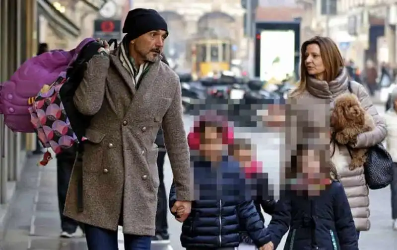 LUCIANO SPALLETTI CON LA MOGLIE ANGELA TAMARA