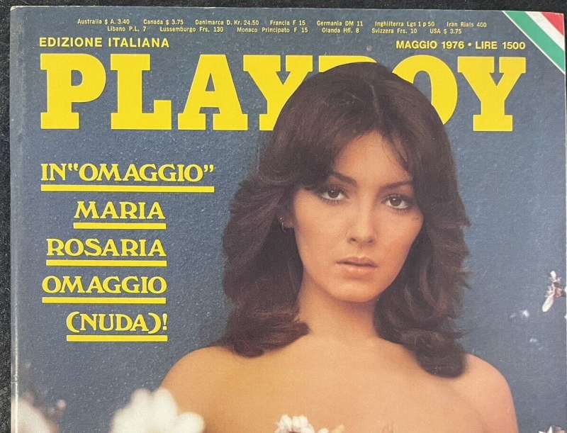 maria rosaria omaggio, prima copertina