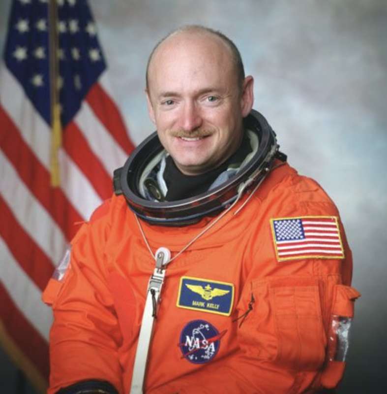 mark kelly quando era astronauta