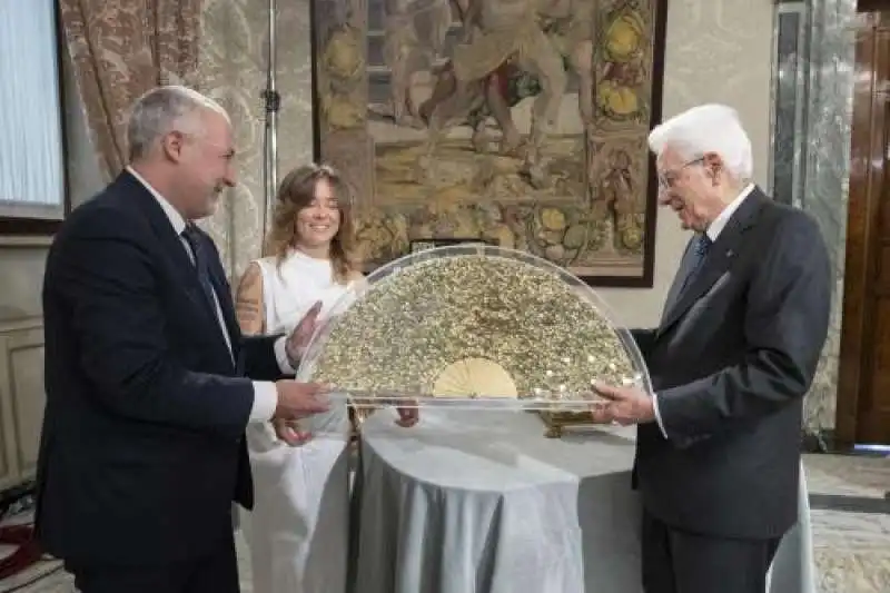 MATTARELLA CERIMONIA DEL VENTAGLIO 