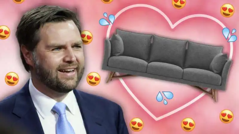 meme su jd vance che fa sesso con un divano   14