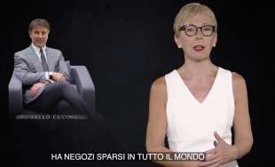 MILENA GABANELLI - BRUNELLO CUCINELLI - DATAROOM