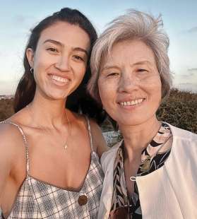 noa argamani con la madre liora