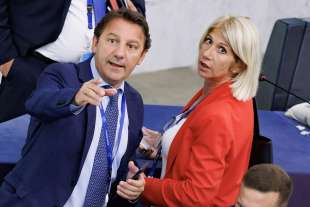 pasquale tridico e carolina morace al parlamento europeo