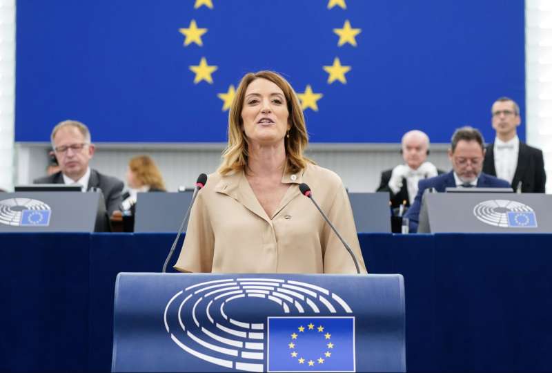 roberta metsola rieletta presidente del parlamento europeo 1