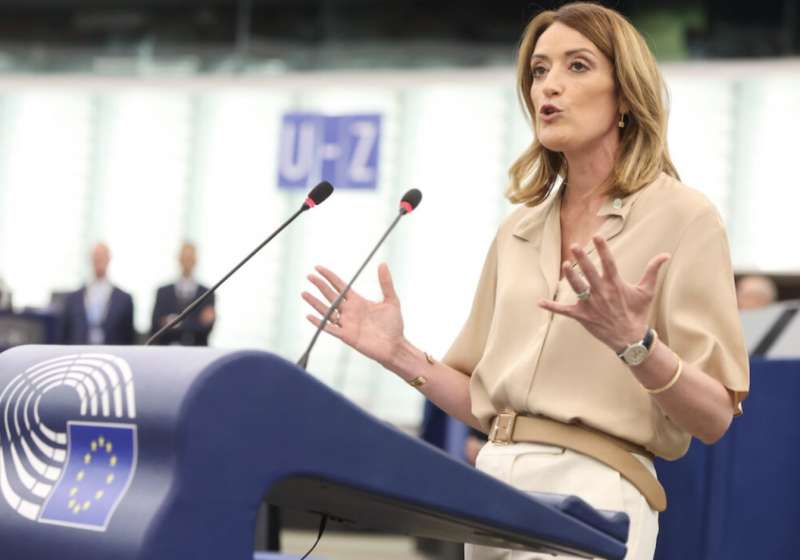 roberta metsola rieletta presidente del parlamento europeo 2