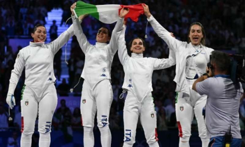 rossella fiamingo, alberta santuccio, mara navarria e giulia rizzi spada femminile 4