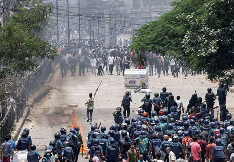 scontri e proteste in bangladesh 11