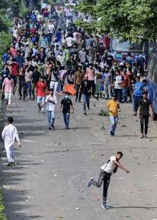 scontri e proteste in bangladesh 3