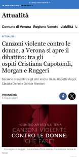 selvaggia lucarelli contro morgan al convegno canzoni violente contro le donne 1