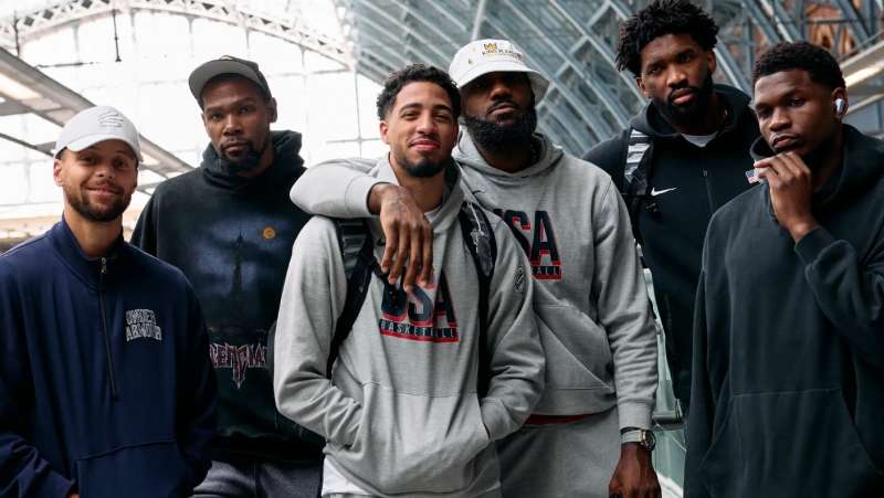 SQUADRA DI BASKET USA ALLE OLIMPIADI DI PARIGI