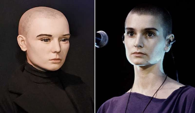 statua di cera di sinead o'connor 2