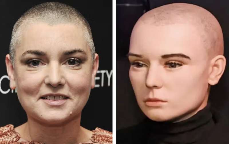 statua di cera di sinead o'connor 3