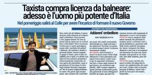 TASSISTI E BALNEARI - MEME BY IL GIORNALONE - LA STAMPA