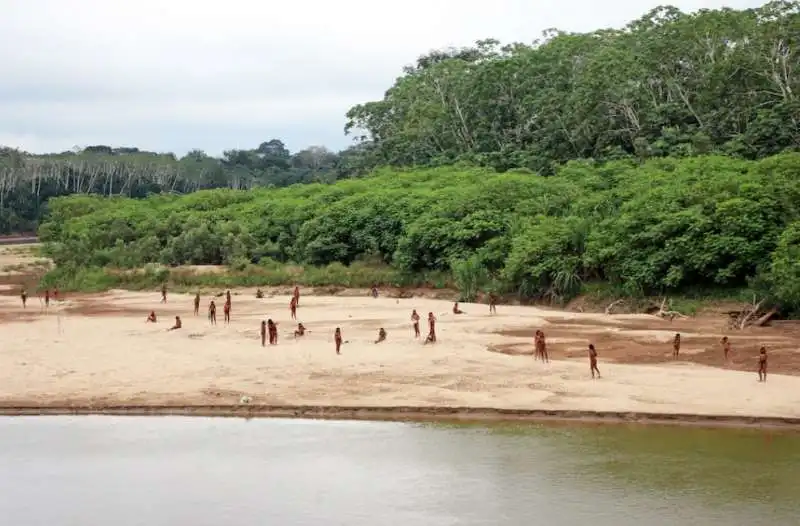 tribu mashco piro in amazzonia   peru 9