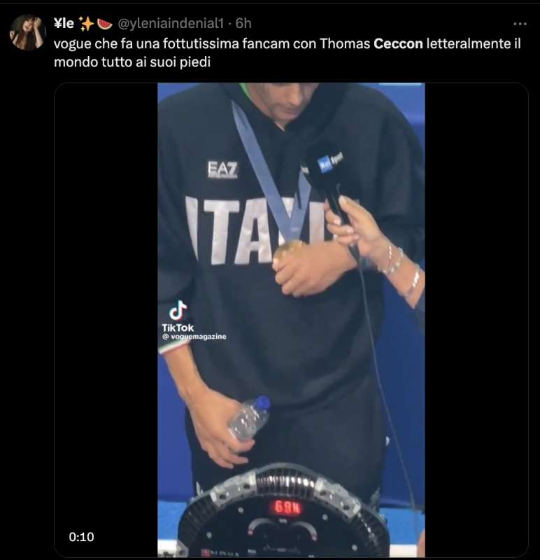 tweet su thomas ceccon 5