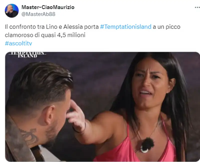 tweet temptation island 3