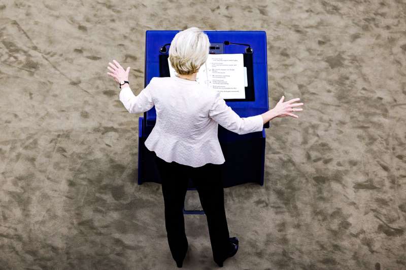 ursula von der leyen al parlamento europeo