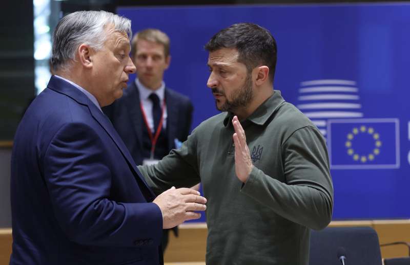 VIKTOR ORBAN - VOLODYMYR ZELENSKY