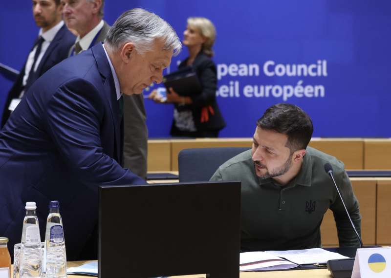 VIKTOR ORBAN - VOLODYMYR ZELENSKY