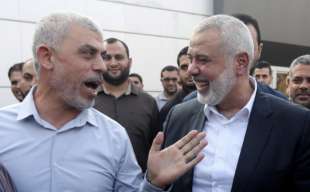 yaya sinwar ismail haniyeh