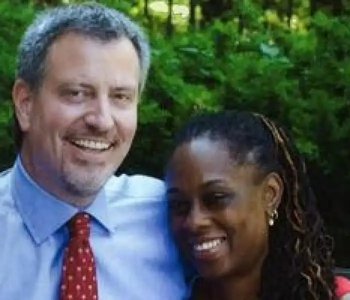 BILL DE BLASIO E CHIRLANE 