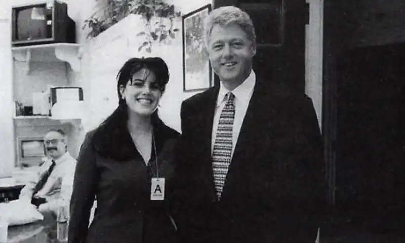 Bill Clinton and Monica L 