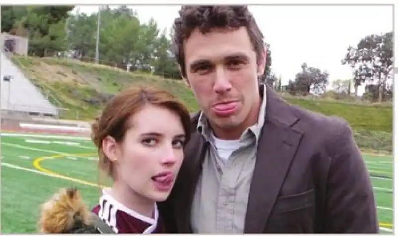 Sul set Emma Roberts nipotina di Julia e James Franco sul set di Palo Alto 