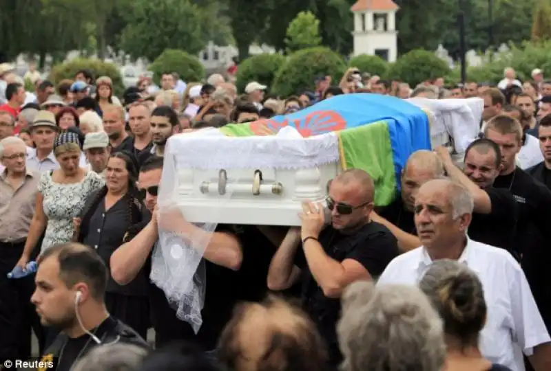 FUNERALI DI FLORIN CIOABA