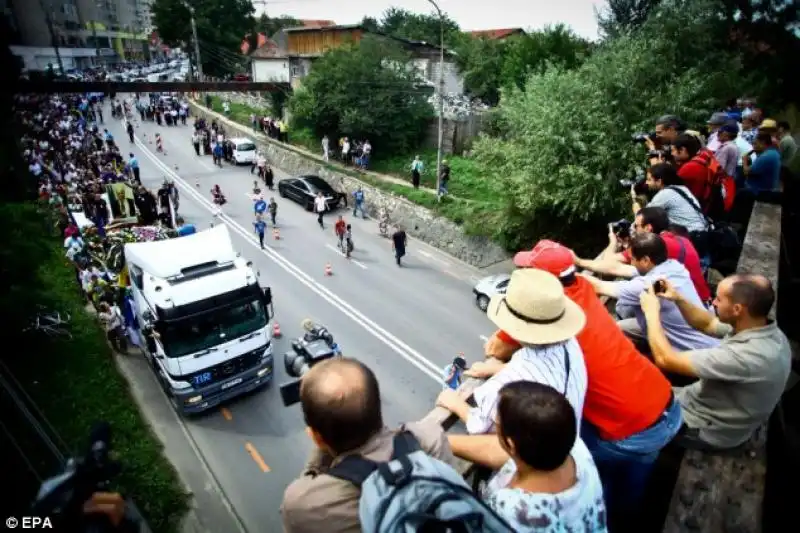 FUNERALI DI FLORIN CIOABA