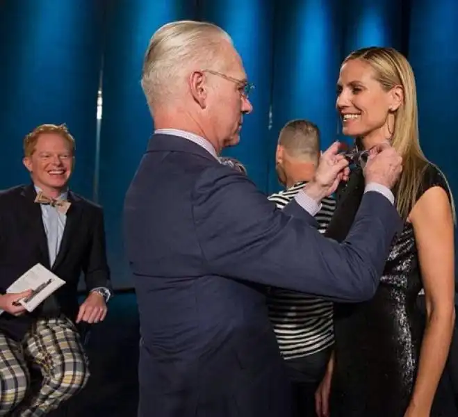 TIM GUNN E HEIDI KLUM 