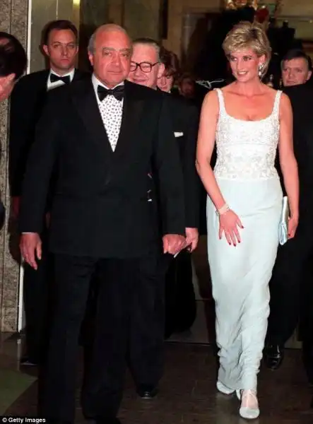 LADY DIANA E MOHAMMED AL-FAYED