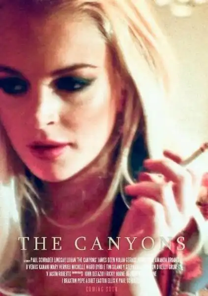 Lindsay Lohan The Canyons poster 