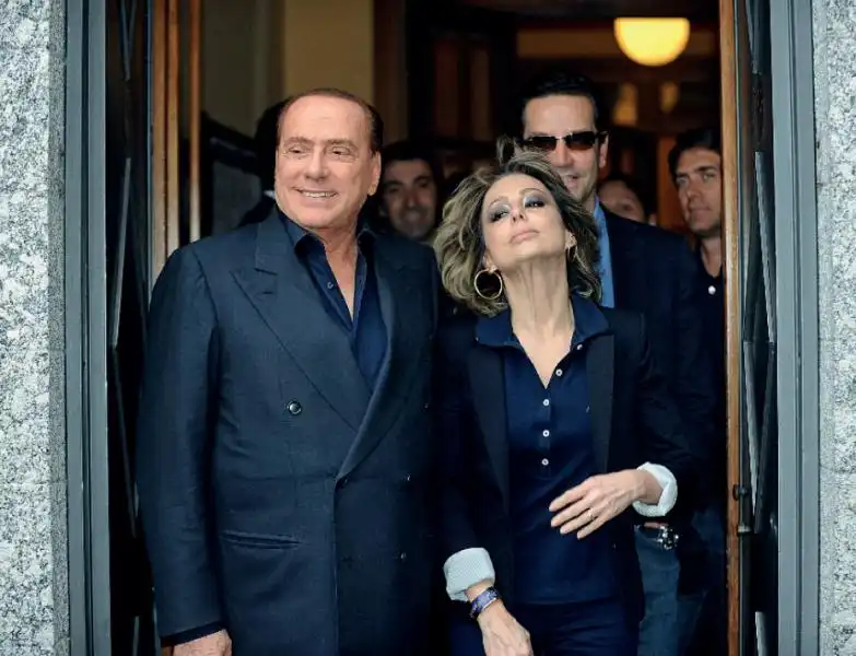 SILVIO BERLUSCONI CON LA FIGLIA MARINA 