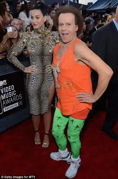 MTV VIDEO MUSIC AWARDS KATY PERRY E RICHARD SIMMONS 